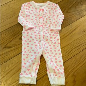Carter’s pajama one piece girls